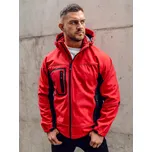 Červená pánská softshellová bunda Bolf T019A - 2XL