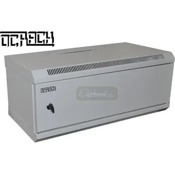 OCRACK 19" OCC-4U-P-3 rozvaděč nástěnný 4U/300mm plechové dveře