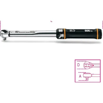 Ruční nářadí BETA klíč momentový 606/10 100Nm
