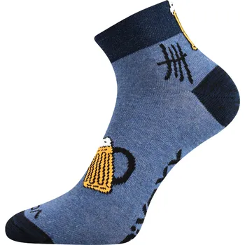 Pánské ponožky Voxx Piff Pivní ponožky modré