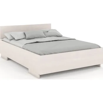 Postel Prodloužená buková postel z masivu Bergman Rozměr: 120x220, Odstín moření: Bílá