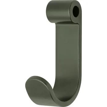 Věšák Muuto, Háček na věšákovou lištu Coil tmavě zelený - Formadore