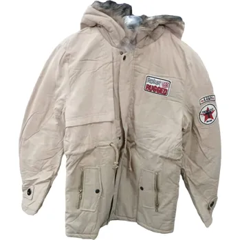 Dámská cargo bunda Dámská zimní bunda - béžová Velikosti XS-XXL: S Nové