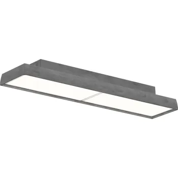 Louis Poulsen, Stropní světlo Slim Box Surface LED 3000K s mikroprismatickým difuzorem ovládání osvětlení Dali hliník - Formadore