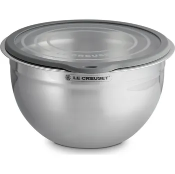 Le Creuset, Miska kuchyňská BBQ Outdoor se skleněnou pokličkou 27 cm ocelová - Formadore