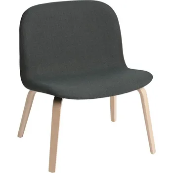 Muuto, Židle Visu Fiord 991 čalouněná na dřevěných nožkách 39,5 cm - Formadore