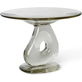 Ferm Living, Patera Damo, 21 cm, průhledná - Formadore