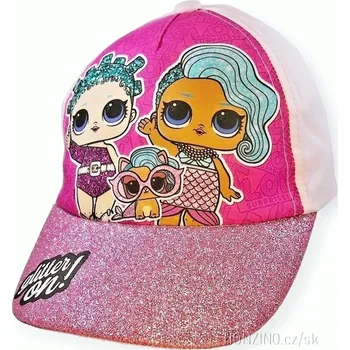 Kšiltovka Setino • Dětská / dívčí kšiltovka s třpytivým kšiltem L.O.L. Surprise - vel. 52