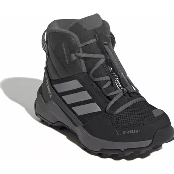 Pánská zimní obuv Juniorské kotníkové zimní boty ADIDAS-Terrex AX4R CW+ Jr core black/matte silver/grey six Černá 36 2/3