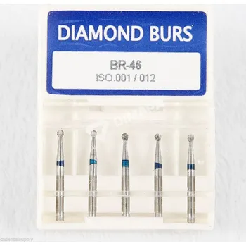 Fréza 5 ks diamantových vrtacích - brousících tělísek BR-46