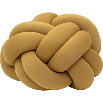 Sedací pytel Design House Stockholm, Puf Knot XL, žlutý - Formadore