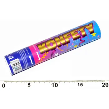 Konfeta Párty konfety vystřelovací 20 cm