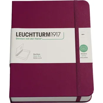 Úložný box Leuchtturm 1917, Box na dokumenty Leuchtturm 1917, bordó - Formadore