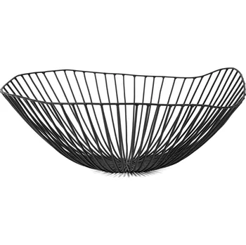 Serax, Koš na ovoce Cesira, 39 cm, černý - Formadore