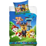 Carbotex • Mikroplyšové ložní povlečení Tlapková patrola - motiv Běžíme do akce - 70 x 90 cm + 140 x 200 cm