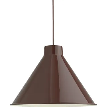 Muuto, Závěsná lampa Top 38 cm vínově červená - Formadore