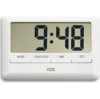 Kuchyňská minutka ADE, Digitální minutka ADE obdélníková bílá - Formadore
