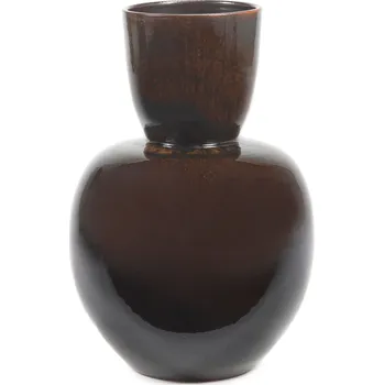 Váza Serax, Dekorativní váza Pure, 45 cm, hnědá - Formadore