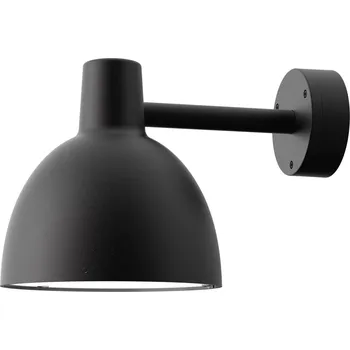Nástěnné svítidlo Louis Poulsen, Nástěnné svítidlo Toldbod venkovní 22 cm černé - Formadore