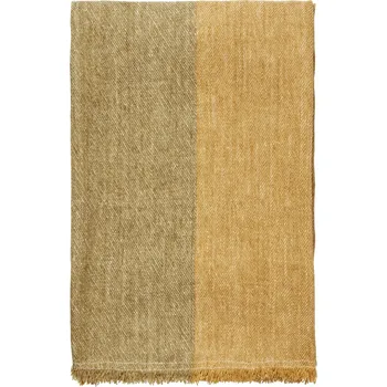 Přehoz na lůžko Ferm Living, Přehoz Pila 120 x 170 cm žluto-zelený - Formadore