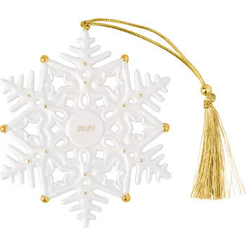 Vánoční dekorace Villeroy & Boch, Vánoční ozdoba Christmas Classics 2025 sněhová vločka - Formadore