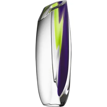 Váza Kosta Boda, Váza Saraband 36 cm fialově-zelená - Formadore