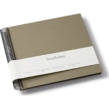 Semikolon, Album na fotografie Uni Economy střední, hnědošedý s černými listy - Formadore