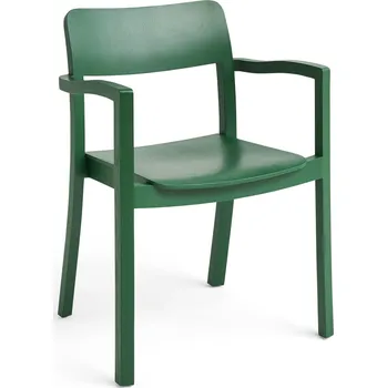 Jídelní židle Hay, Židle Pastis s područkami, zelená, jasanové dřevo - Formadore