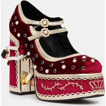 Dámské lodičky Lodičky Koi Footwear Boleyns Vengeance DBP81 burgundské 83X, EUR 38