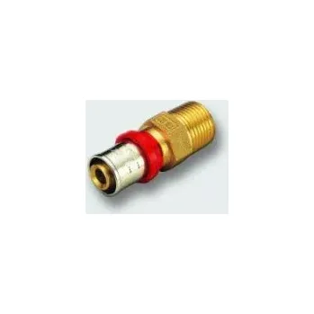 Fitinka Tiemme přechod vnější závit 20 x 1/2" press (přímý)