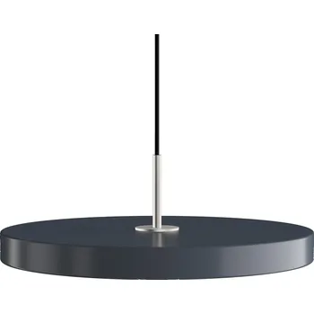 Osvětlení Umage, Závěsná lampa Asteria se stříbrným držákem antracit - Formadore