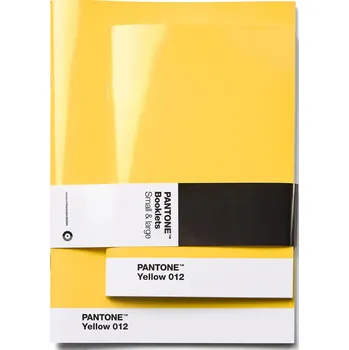 Diář Copenhagen Design, Sešity s bodovou sítí Pantone žluté 2 ks - Formadore