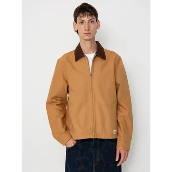 Brixton Mechanic Garage Zip (tobacco brown) L, hnědá