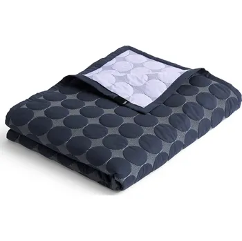 deka Hay, Pléd Mega Dot 260 x 260 cm tmavomodrý - Formadore