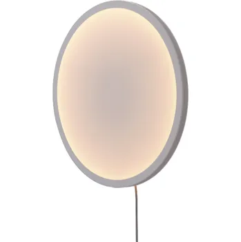 Nástěnné svítidlo Muuto, Nástěnná lampa Calm Touch Dim 50 cm šedá - Formadore