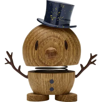 Vánoční dekorace Hoptimist, Figurka Xmass sněhulák S dub - Formadore