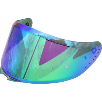 Helma na motorku XRC visor REVO green