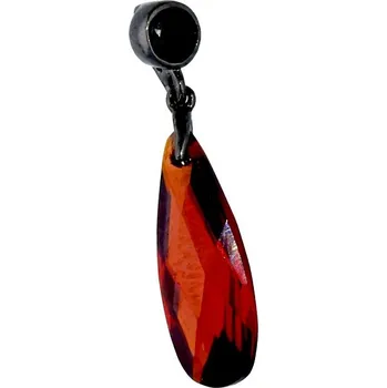 Přívěsek Goldstore Kapkovitý přívěs v provedení černěné stříbro Váha: 1.85 g