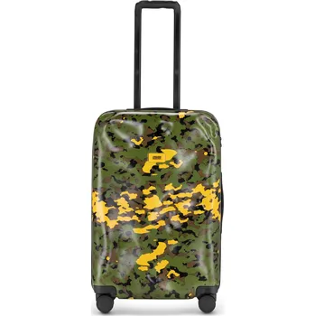 Crash Baggage, Kufr Icon Pattern střední zelený - Formadore