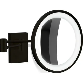 Decor Walther, Kosmetické zvětšovací zrcátko x7 BS 40 nástěnné černé matné - Formadore