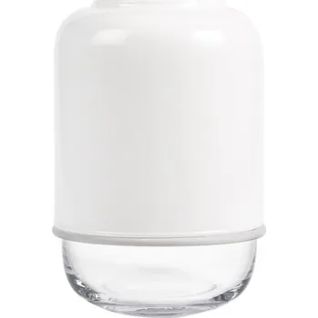 Váza Muurla, Váza Capsule s nastavitelnou výškou bílá - Formadore