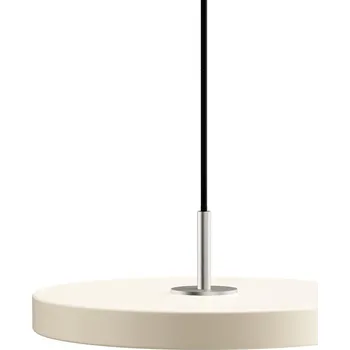 Umage, Závěsná lampa Asteria Mini se stříbrným držákem perlová - Formadore