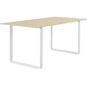 Jídelní stůl Muuto, Stůl Muuto bílé nohy 170 x 85 cm dub světlý - Formadore