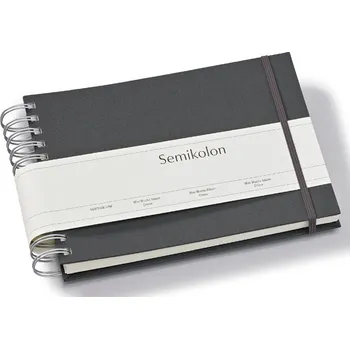 Semikolon, Album na fotografie Uni Mini Mucho tmavě šedý s bílými listy - Formadore