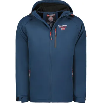 Pánská softshellová bunda Pánská softshellová bunda GEOGRAPHICAL NORWAY Takito Barva: Tmavě modrá, Velikost: L