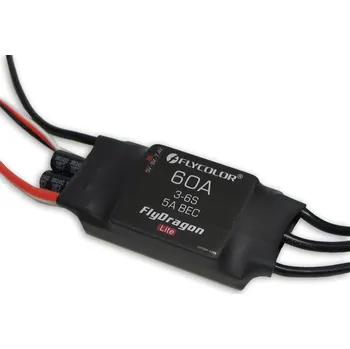 RC vybavení FlyDragon Lite 60A 3-6S 5V/6V/7.4V, 5A