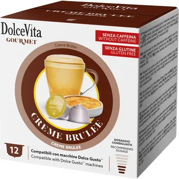 Dolce Vita Italfoods Dolce Vita Creme Brulée do Dolce Gusto 12 kapslí