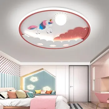 Dětské svítidlo Brilagi -LED Stmívat. dětské stropní svítidlo UNICORN LED/68W/230V 3000-6000K+DO