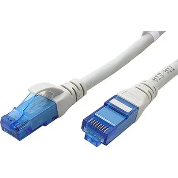 Síťový kabel EFB UTP patchkabel kat. 6a, 0,15m, LSOH, šedý (K8109GR.0,15) - 21.42.2100