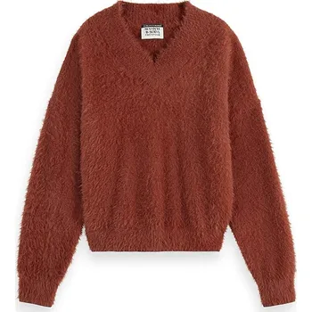 Dámský svetr Scotch & Soda Rot 4107389 XL